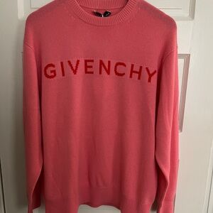 Givenchy Pink Cashmere Sweater NWT